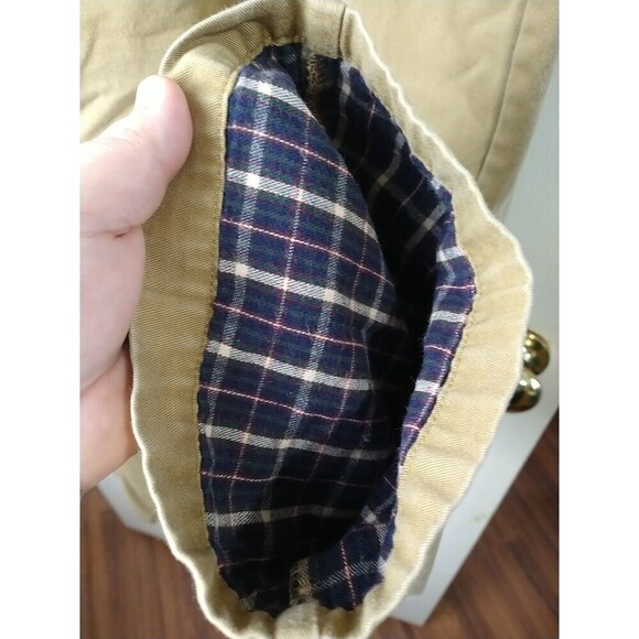 L.L. Beans Men's Lined Brown Khaki Natural Fit Pants. Size 44X32 - Picture 8 of 13